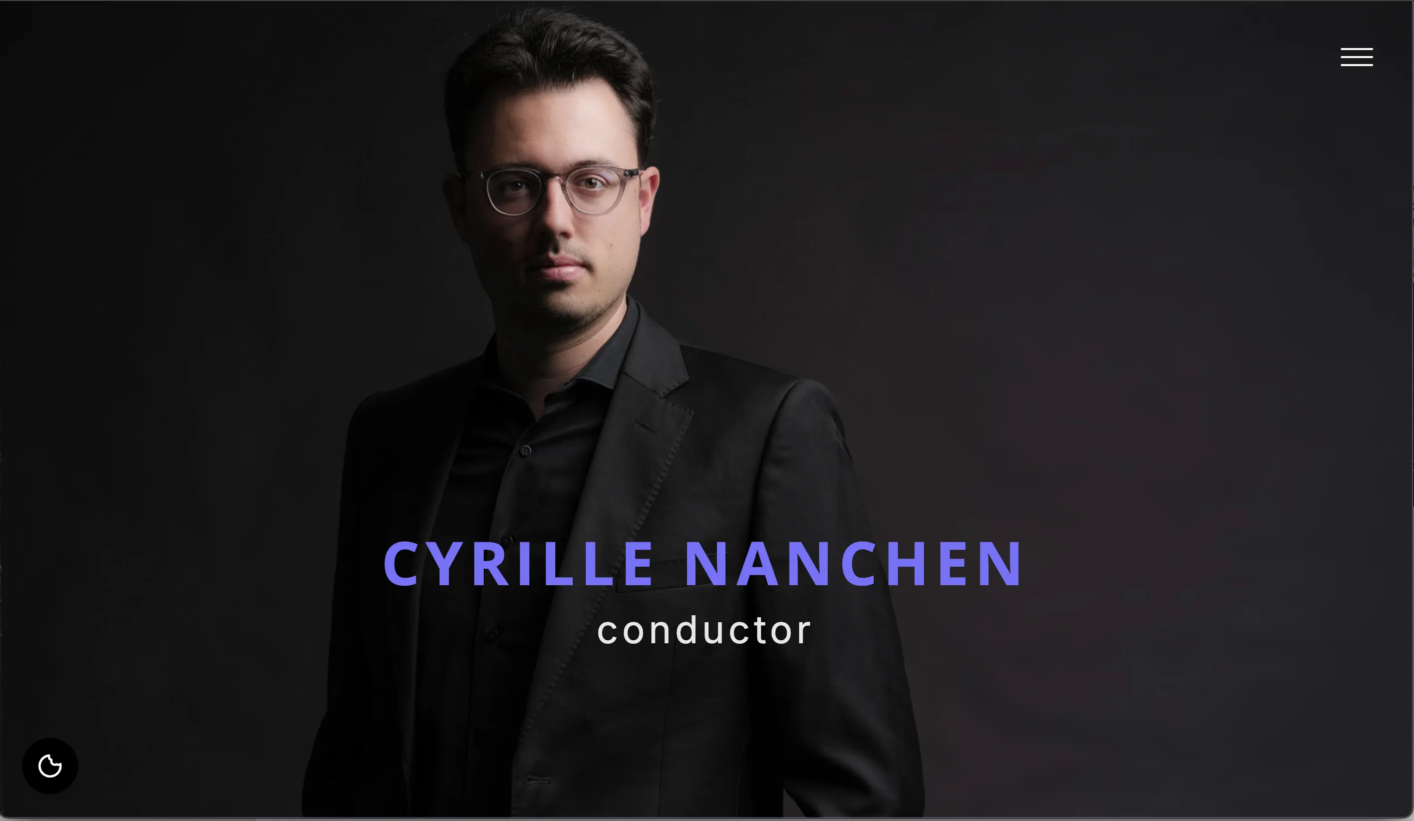 Artist Website Preview