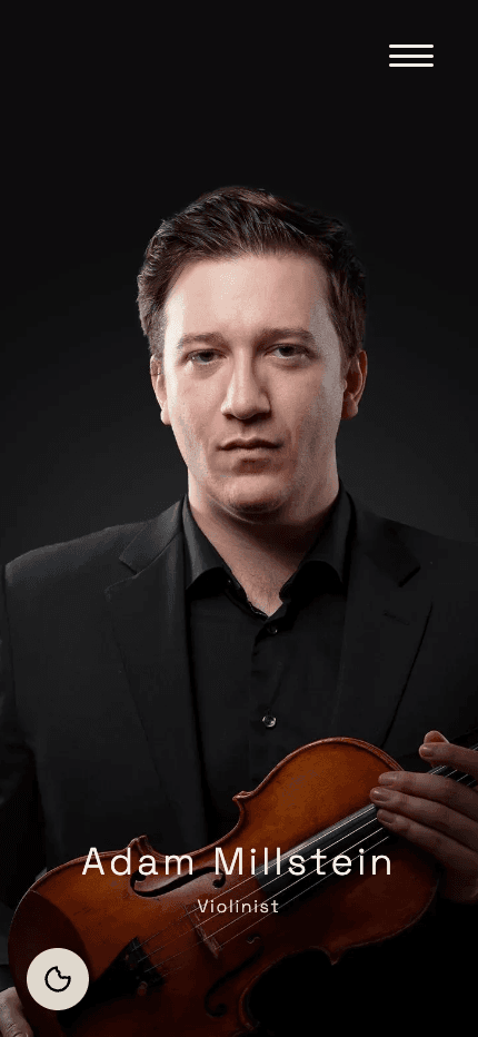 Adam Millstein website preview
